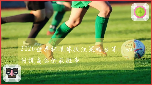 2026世界杯滚球投注策略分享：如何提高你的获胜率